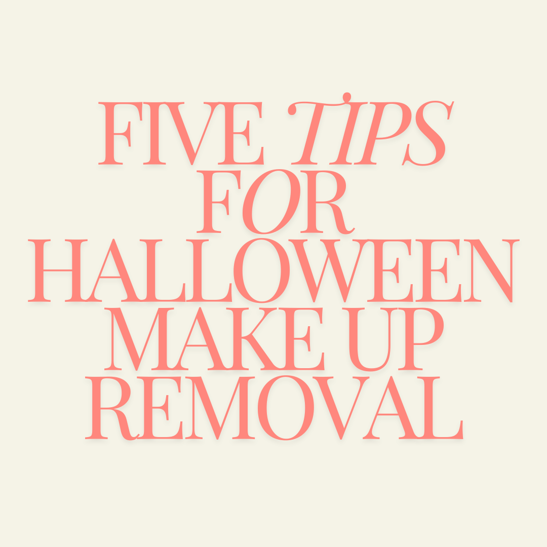 5 Tips for Effortless Halloween Make up Removal