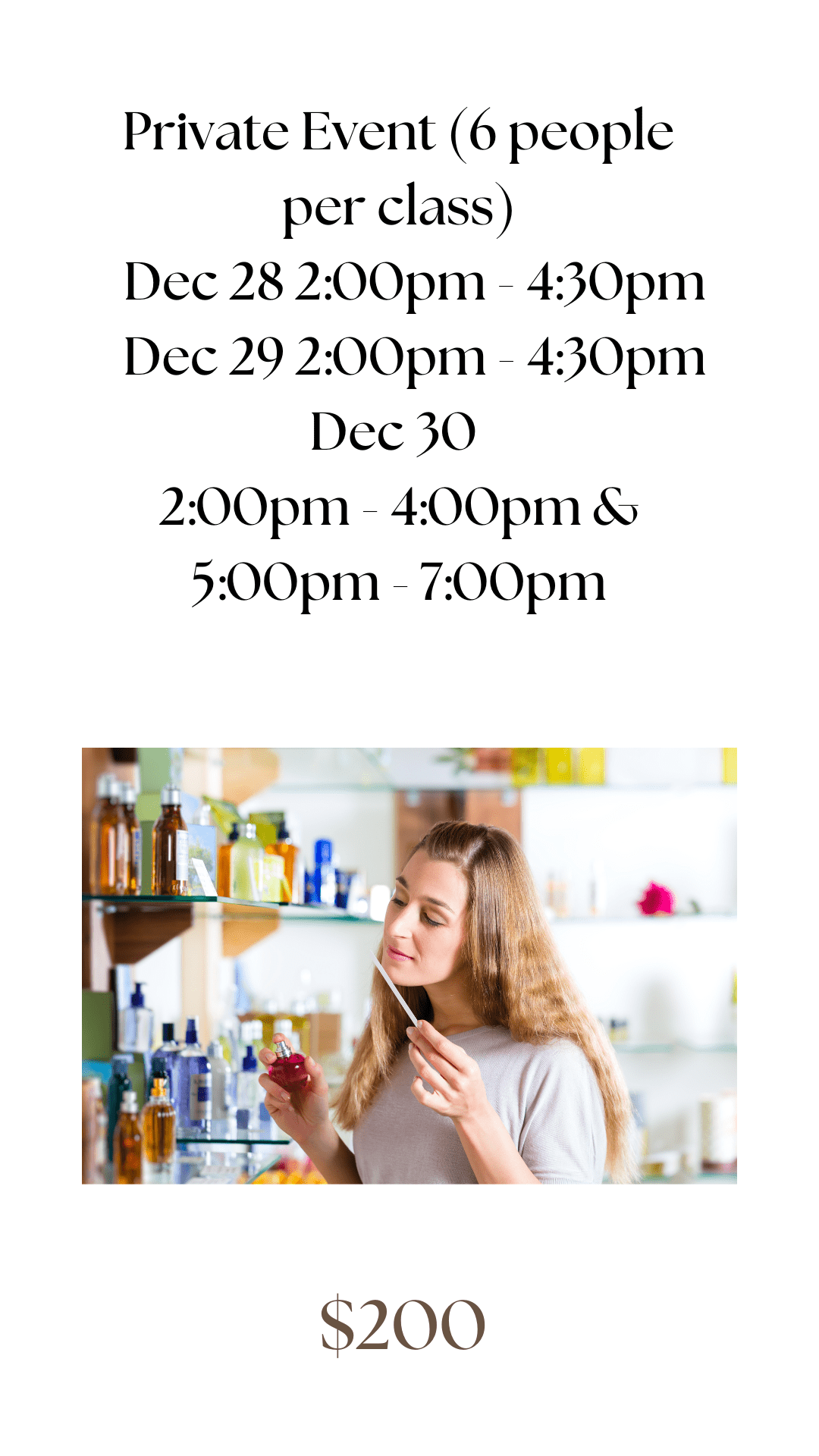 Charcuterie Perfumery Workshop